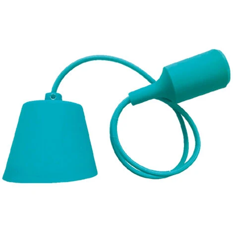 Colgante E27 Max.60W Serie Silicona Verde 3 Colgante E27 Max.60W Serie Silicona Verde