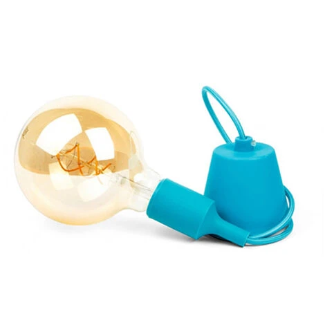 Colgante E27 Max.60W Serie Silicona Verde 4 Colgante E27 Max.60W Serie Silicona Verde - Imagen 2