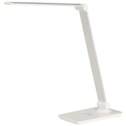 Flexo Led BIPO Con Cargador Inalámbrico IQ, Blanco Neutro, Regulable