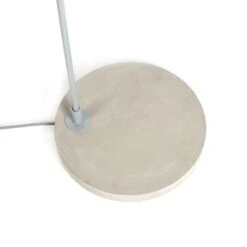 QAZQA + Moderno Lámpara De Arco Moderna Con Pantalla Gris - Bend Piedra/cemento /Acero Alargada Adecuado Para LED Max. 1 X 60 Watt -Trio Ventas 12334350 4