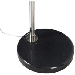 QAZQA Moderno Lámpara De Arco Acero Pantalla Cobre 50cm - XXL Metálica /Textil Alargada Adecuado Para LED Max. 1 X 60 Watt -Trio Ventas 12336510 3