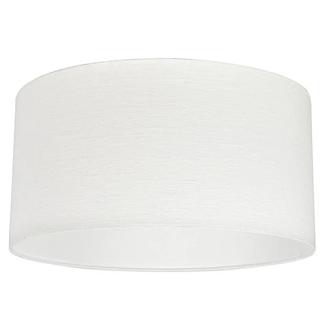 QAZQA Moderno Algodón Y Poliéster Pantalla Tela Blanca 50/50/25 , Redonda / Cilíndrica Pantalla Lámpara Colgante,Pantalla Lámpara De Pie 3 QAZQA Moderno Algodón Y Poliéster Pantalla Tela Blanca 50/50/25 , Redonda / Cilíndrica Pantalla Lámpara Colgante,Pantalla Lámpara De Pie