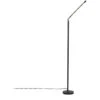 QAZQA Moderno Lámpara De Pie Moderna Negra Con LED Y Dimmer Táctil - Berdien Acero Alargada Incluye LED Max. 1 X 6 Watt