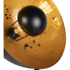 QAZQA + Diseño Trípode Industrial Negro/oro - MAGNA 40 Eglip Acero Esfera /Redonda Adecuado Para LED Max. 1 X 60 Watt -Trio Ventas 12337684 4