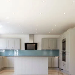 Aro Empotrable Circular Fijo Para Bombilla GU10 / GU5.3 Blanco -Trio Ventas 13198258 2