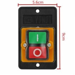 OEM Interruptor KAO-5 Empotrado Impermeable On/off Negro -Trio Ventas 13262458 5