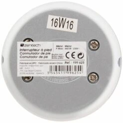 Interruptor De Pie Silver Para Lámparas - Zenitech 7 Interruptor De Pie Silver Para Lámparas - Zenitech -Trio Ventas 13598398 3