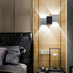 6W Led Apliques De Pared Aluminio Lámpara De Pared De Moderna Pasillo Entrada De Dormitorio (Blanco Frío) -Trio Ventas 14942488 3