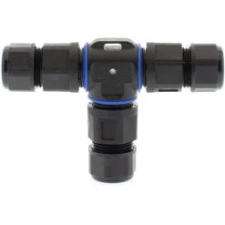 Conector T IP68, 110mm, Ø12-6mm, 3 Cables 0.5-2.5mm2, 16A