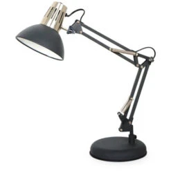 Flexo De Arquitecto Modelo Dinka E27 Negro (GSC 204200009)