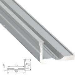 Perfíl Aluminio Tipo F 2,02M -Trio Ventas 17872913 3