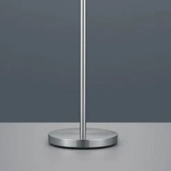 LÚZETE - LÁMPARA DE PIE BROOME C/FLEXO METAL PANTALLA GRIS -Trio Ventas 18033496 5