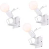 3PCS Lámpara De Pared Con Forma De Persona Apliques De Pared Creativa Vívida Lustre Infantil Moderna Para Habitación De Niños, Dormitorio, Pasillo, Restaurante, Cocina Blanco 2 3PCS Lámpara De Pared Con Forma De Persona Apliques De Pared Creativa Vívida Lustre Infantil Moderna Para Habitación De Niños, Dormitorio, Pasillo, Restaurante, Cocina Blanco -Trio Ventas 19372710 1