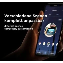 B.K.Licht I 5m Smart LED Stripe I WiFi LED Band I App Controlable I Control De Voz Alexa Y Google Assistant I Incl. Control Remoto I Silicone Coated I IOS & Android I Autoadhesivo I Blanco -Trio Ventas 20100967 3