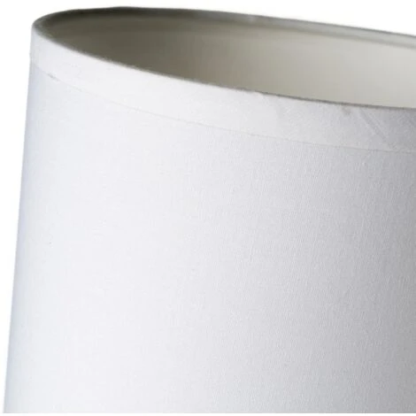 Lámpara De Mesa Tallada Luxury De Cristal Blanca, De ø 15x29 Cm - 5 Lámpara De Mesa Tallada Luxury De Cristal Blanca, De ø 15x29 Cm - - Imagen 3