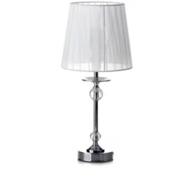 Lámpara De Sobremesa árabe Plateada De Metal Para Salón Arabia