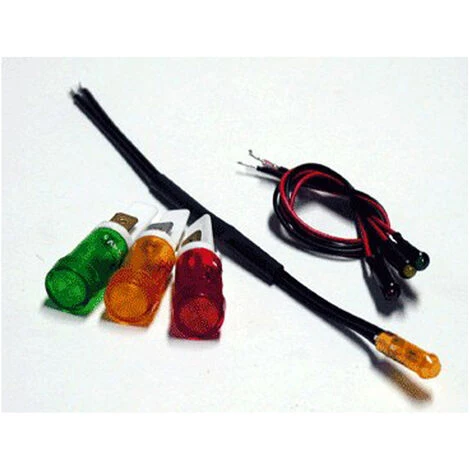 Piloto NEON 24V 131C AMBAR 3 Piloto NEON 24V 131C AMBAR