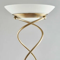 Lámpara De Pie Monaco Con Luz De Lectura, Latón Antiguo 9 Lámpara De Pie Monaco Con Luz De Lectura, Latón Antiguo -Trio Ventas 28327625 3