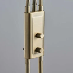 Lámpara De Pie Monaco Con Luz De Lectura, Latón Antiguo 11 Lámpara De Pie Monaco Con Luz De Lectura, Latón Antiguo -Trio Ventas 28327625 5