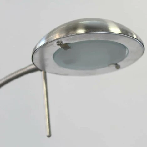 Lámpara De Pie LED Olimpia Níquel (18W+5W) 7 Lámpara De Pie LED Olimpia Níquel (18W+5W) - Imagen 5