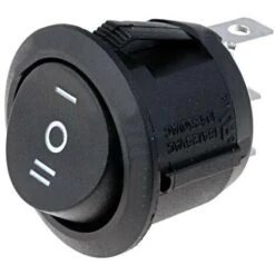 Interruptor Basculante Unipolar 10A/250Vac 3 Posiciones ON-OFF-ON -Trio Ventas 28479008 4