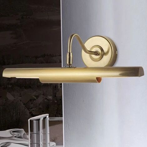 Lámpara Para Cuadros De Pared De Latón Lámpara Para Cuadros De Latón Antiguo Espejo De Metal Ligero, Foco Móvil Con Interruptor, 36,5 Cm, Juego De 2 4 Lámpara Para Cuadros De Pared De Latón Lámpara Para Cuadros De Latón Antiguo Espejo De Metal Ligero, Foco Móvil Con Interruptor, 36,5 Cm, Juego De 2 - Imagen 2