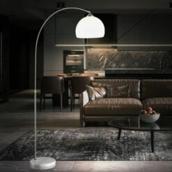 LED De 9 Vatios Que Cambia De Color Soporte De Luz Base De Mármol Lámpara De Pie Reflector De Techo Regulable -Trio Ventas 29397959 3