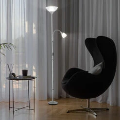 Lámpara De Pie De Diseño LED RGB Reflector De Techo CONTROL REMOTO Lámpara De Foco De Lectura DIMMABLE 10 Lámpara De Pie De Diseño LED RGB Reflector De Techo CONTROL REMOTO Lámpara De Foco De Lectura DIMMABLE -Trio Ventas 29418307 4