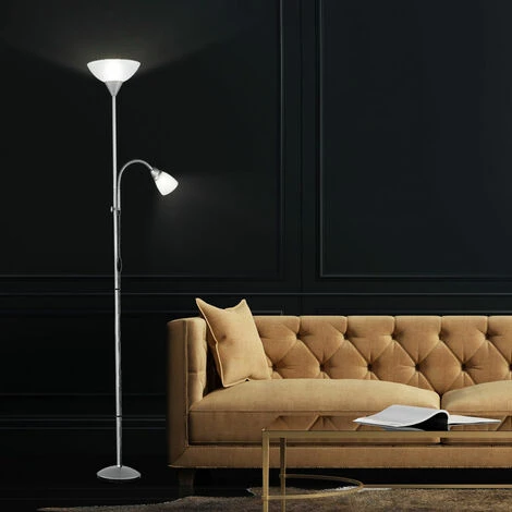 Lámpara De Pie De Diseño LED RGB Reflector De Techo CONTROL REMOTO Lámpara De Foco De Lectura DIMMABLE 7 Lámpara De Pie De Diseño LED RGB Reflector De Techo CONTROL REMOTO Lámpara De Foco De Lectura DIMMABLE - Imagen 5