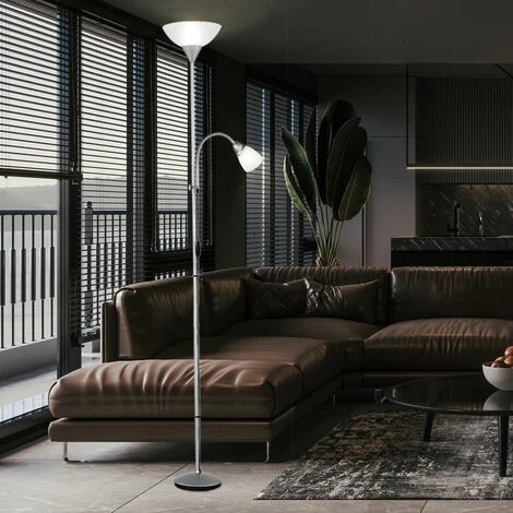 Lámpara De Brazo De Lectura Con Reflector De Techo, Lámpara De Pie Regulable, Control Remoto En Un Juego Que Incluye Lámparas LED RGB 5 Lámpara De Brazo De Lectura Con Reflector De Techo, Lámpara De Pie Regulable, Control Remoto En Un Juego Que Incluye Lámparas LED RGB - Imagen 3