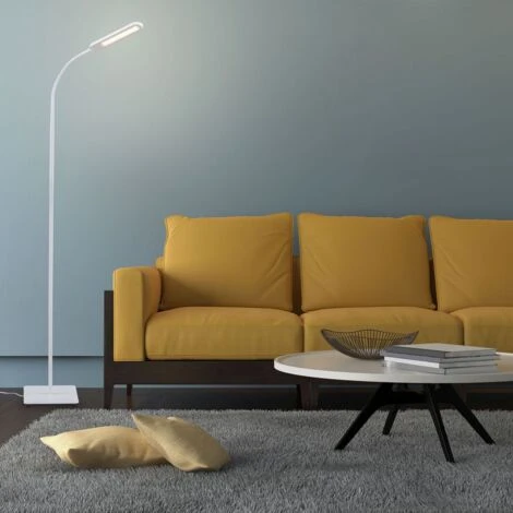 B.K. Licht Lampara De Pie Incl. 6,5W 600lm Module LED I Función De Memoria I Control Táctil I 3000K - 6500K Blanca-cálida - Blanca-fria 5 B.K. Licht Lampara De Pie Incl. 6,5W 600lm Module LED I Función De Memoria I Control Táctil I 3000K - 6500K Blanca-cálida - Blanca-fria - Imagen 3