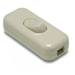 Interruptor Elec 25x60x15 2a-250v De Paso Pvc Bl Famat