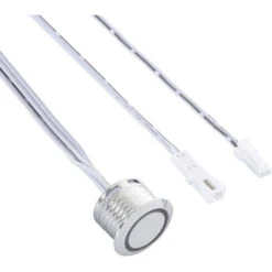 Mini Interruptor Táctil Regulable Empotrable Para Tira LED Plata. -Trio Ventas 30491625 2