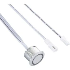 Mini Interruptor Táctil Regulable Empotrable Para Tira LED Plata. -Trio Ventas 30491625 3