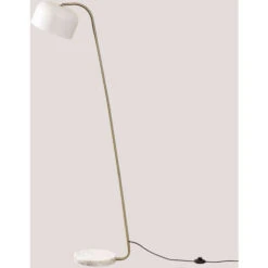 Lámpara De Pie Lidyas SKLUM Blanco