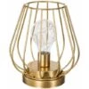 LÁMPARA MESA LUZ LED AMBIENTAL GOLDEN