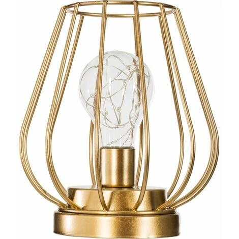 LÁMPARA MESA LUZ LED AMBIENTAL GOLDEN 5 LÁMPARA MESA LUZ LED AMBIENTAL GOLDEN - Imagen 3