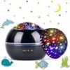 Lámpara LED Para Proyector, Starry Sky Baby Night Light 2 En 1 Ocean Projector & Stars Lámpara De Cabecera De 360 ​​° Lámpara De Proyección De Rotación De 360 ​​° Lámpara De Proyección De 8 Colores Qu -Trio Ventas 35408356 1