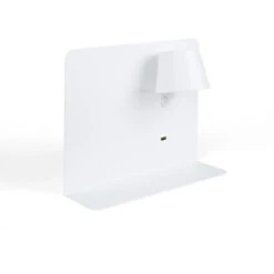 Apliques De Pared Modernos Rotatorios "BASKOP" 6W Y Base De Carga USB Blanco -Trio Ventas 37523028 5