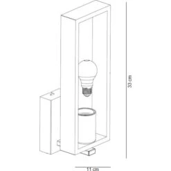 EGLO Aplique Vintage De Metal Y Madera De Roble Claro 220-240 V IP20 Roble Claro - Metallo -Trio Ventas 39658742 5
