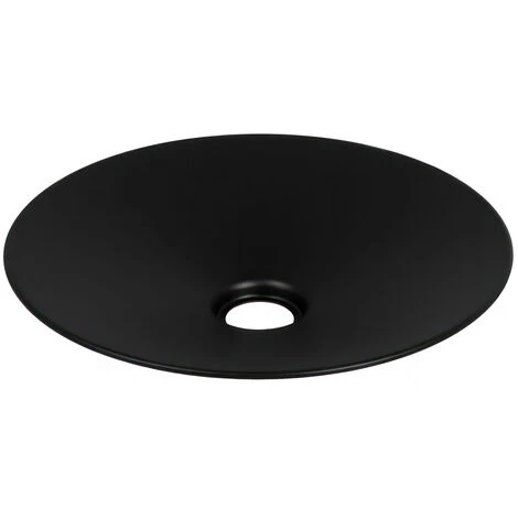 Pantalla Swing De Metal Esmaltado Para Casquillo E27 Negro 6 Pantalla Swing De Metal Esmaltado Para Casquillo E27 Negro - Imagen 4