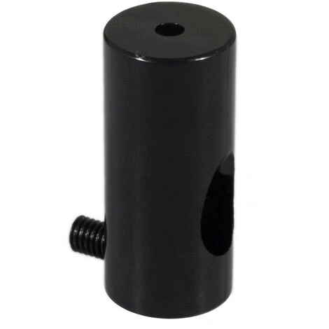 Descentralizador, Gancho De Techo Para Cable Eléctrico Textil Con Tope Negro 6 Descentralizador, Gancho De Techo Para Cable Eléctrico Textil Con Tope Negro - Imagen 4