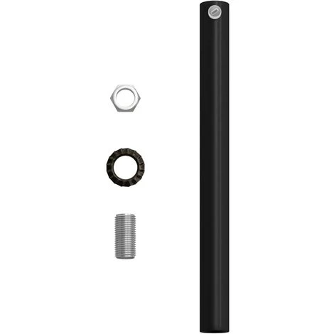 Abrazadera Metálica Cilíndrica De 15 Cm Con Varilla, Tuerca Y Arandela Negro 6 Abrazadera Metálica Cilíndrica De 15 Cm Con Varilla, Tuerca Y Arandela Negro - Imagen 4