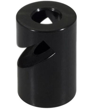 Descentralizador, Gancho En 'V' De Techo O Pared Para Cable Eléctrico Textil Negro 7 Descentralizador, Gancho En 'V' De Techo O Pared Para Cable Eléctrico Textil Negro - Imagen 5