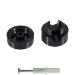 Prensaestopas Universal De Fijación A Pared Para Cable Textil Para Iluminación 2x0,75 Y 3x0,75 Negro 9 Prensaestopas Universal De Fijación A Pared Para Cable Textil Para Iluminación 2x0,75 Y 3x0,75 Negro -Trio Ventas 42987582 3