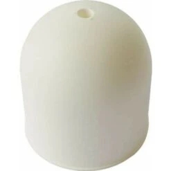 Clavija De Plástico Blanca, Diámetro 68mm Electraline