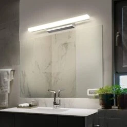 Lámpara Espejo De Baño LED IP44 5W 4000K Luz De Tocador Aplique Iluminacuadros 30CM Blanco Frío -Trio Ventas 45502076 2