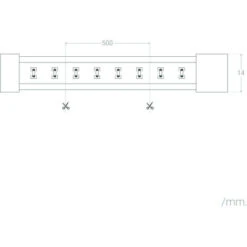 Tira LED COB Regulable 220V AC 320 LED/m Blanco Neutro IP65 A Medida Ancho 14mm Corte Cada 50 Cm 1m120º 9 Tira LED COB Regulable 220V AC 320 LED/m Blanco Neutro IP65 A Medida Ancho 14mm Corte Cada 50 Cm 1m120º -Trio Ventas 46512299 3