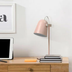 7hSevenOn Deco - Flexo Sobremesa Escritorio Arc, Acero, Home Office, Despacho, Oficina, Sala Estudio, 25W, Casquillo E27, Diseño Minimalista, Ø11.7x39.5cm (diámetro X Altura) -Trio Ventas 47572628 5