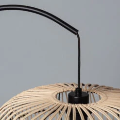 Lámpara De Pie De Ratán Arawa Lebrel Natural. -Trio Ventas 48411251 3